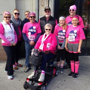 Team Page: Family in Pink